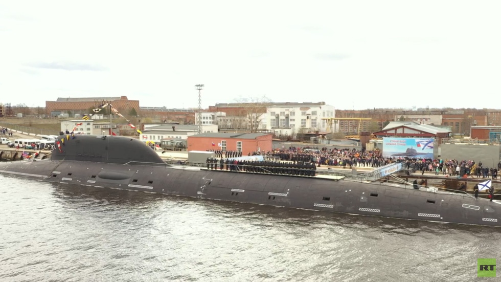 Tàu ngầm thế hệ thứ 4 Kazan chính thức gia nhập Hải quân Nga